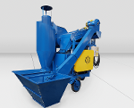OBC-25CB Self-propelled grain cleaner with a cyclone and a hopper