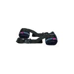 Padded standard heel pad buckles (pair)