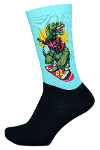 Dinosaur Patterned Bottom Cotton Printed Socks