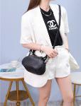 Real Leather Top Handle Cloud Bag 3018