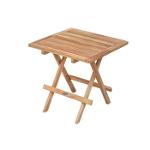 folding table teak wood
