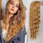 Women Water Ripple Long Curly Synthetic Wig