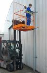 Safety cage type SIKO, forklift truck attachment