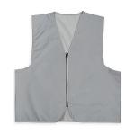 Reflective zip vest – reflective all around for adults