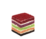 Rainbow Velvet Cake