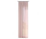 Curtain with pleating tape
