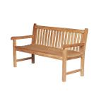 wooden garden bench teak 150x50x92 cm