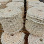 Wood wool rope / holzwolle seil