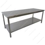 PROFESSIONAL STAINLESS STEEL TABLES - WITH UNDERCOUNTER