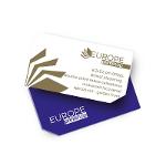 Gold Gilding Double Business Card