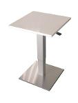 Pneumatic table columns for side tables