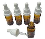 Glass Bottle Amber 10 ml with Assembled Dropper Day