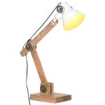Desk lamp industrial round E27 58x18x90 cm white