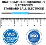 Standard ball electrode disposable LLETZ 70mm overall length