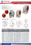 PE-MGS Low Pressure Radial Centrifugal Fan