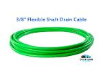 Flexible Shaft Drain Cleaning Cables (3/8")