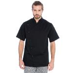 Short sleeve chef Jacket Unique - Unisex - Black