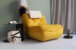 modular sofa handmade of HR foam and fabric