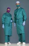 Montreaux surgical coat, green