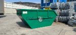 Metal container for construction waste with a volume of 7 m3