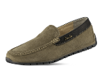 Male moccasin type shoes in beige