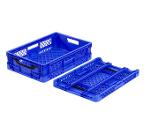 Collapsible transport basket 600 x 400 x 154 mm