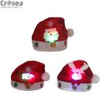 Christmas Santa Hat With Light For Children And Adult