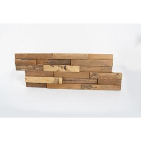 wall cladding teak wood rustic 