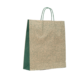 Paper Bag Crespato Verde Twisted