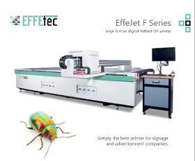 EffeJet – UV Curable Flatbed Printer