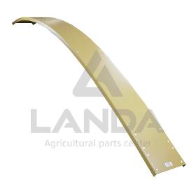 Spout wear plates for forage harvester