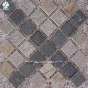 Natural Stone Mosaic Panels For Interior Wall