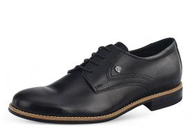 Men's formal shoes in black nappa
