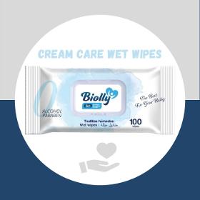 Biolly Premium Series - Cream Care Wet Wipes