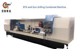 BTA drilling and Gun Drilling Combined Machine