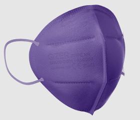 Medizer Qzer Color Series 5 Layer Best FFP2 Mask Purple