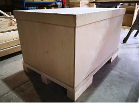 Custom made plywood boxes