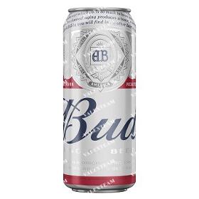 Bud Lager 5% 0.5L can