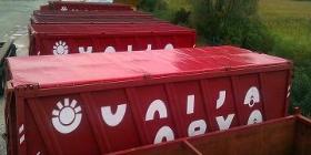 Tarpaulin covers and sheets for containers