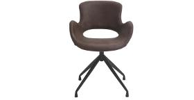 Børkop dining table chair - Rust color Velvet