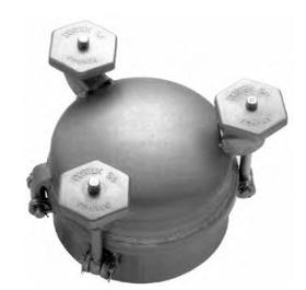 Round external lids 200 suitable for pressure 212 3348 MT