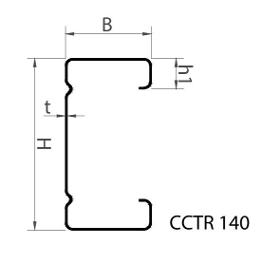 C Sections/Profiles - CCTR140 