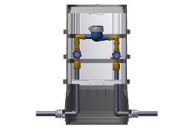 BEULCO water meter box 1,0m