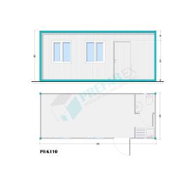 Modular Flat Pack Container-K110 
