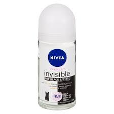Nivea Ball anti-perspirant black and white invisible clear 50ml