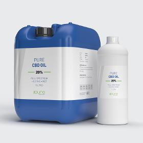 CBD OIL 20% Full-Spectrum (< 02 THC) MCT Coconut Oil - Bulk