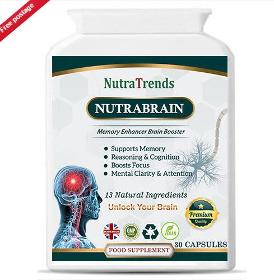 Nutrabrain, a Memory & Brain Enhancer Plus Mental Focus form