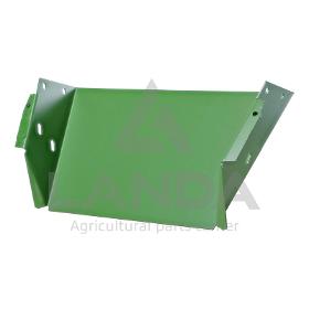 Blower unit wear plates for forage harvester