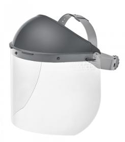 Electricians Face Shield (4 kA) on headgear