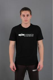 0020 - Printed Black T-shirt